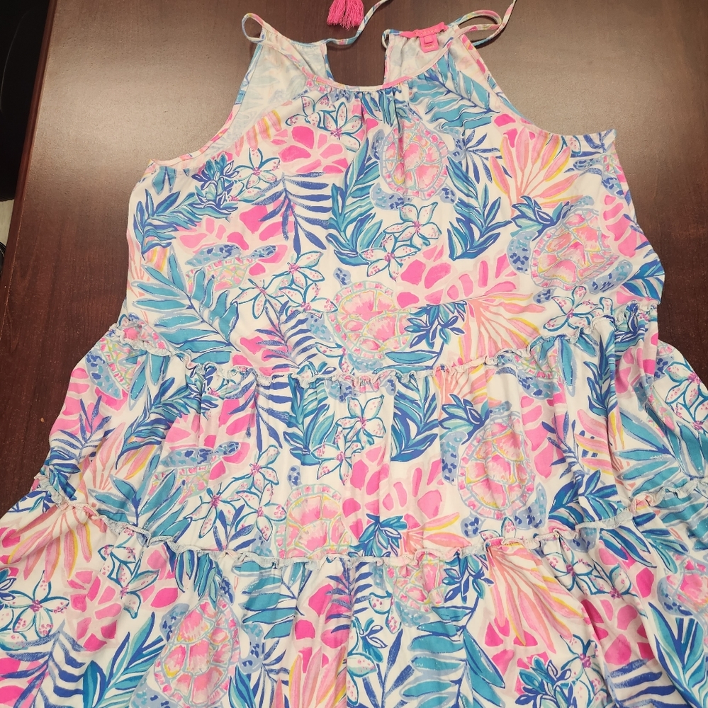 Lily Pulitzer dress, turtles, nautical